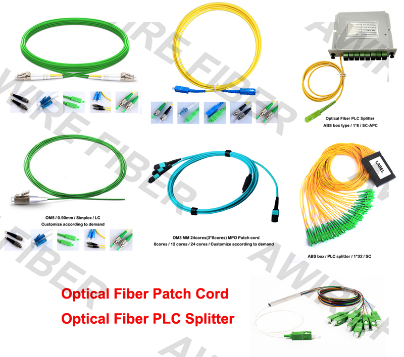 [CN] Awire Fiber Optic Fiber OM1 OM2 Patch cord LC-SC connector duplex WPC84055 for FTTH