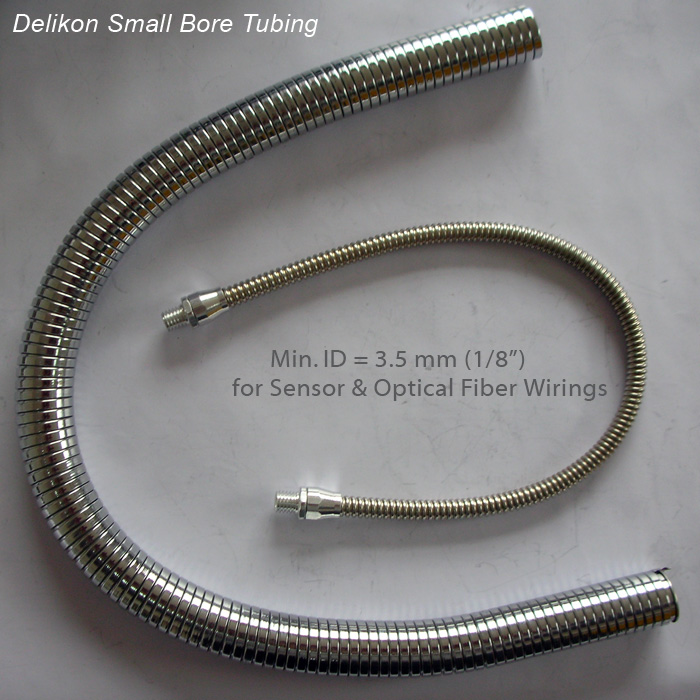 [CN] DELIKON EV HEV WIRING HARNESS small bore Stainless Steel flexible Conduit flexible conduit fittings for sensor and instrument cable,electrical STAINLESS ST